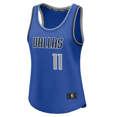 Fanatics Kyrie Irving Dallas Mavericks Women's Fast Break Player Jersey Icon Editi- Blue