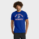 New England Patriots Favorable Timeline Tri-Blend T-Shirt - Royal - Nike