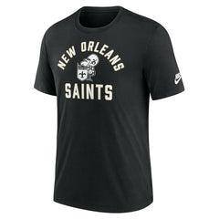 New Orleans Saints Favorable Timeline Tri-Blend T-Shirt - Black - Nike