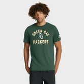 Green Bay Packers Favorable Timeline Tri-Blend T-Shirt - Green - Nike