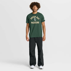 Green Bay Packers Favorable Timeline Tri-Blend T-Shirt - Green - Nike