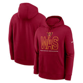 Washington Commanders Busted Play Club Fleece Pullover Hoodie - Burgundy - Nike