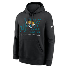 Jacksonville Jaguars Busted Play Club Fleece Pullover Hoodie - Black - Nike