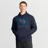 Tennessee Titans Busted Play Club Fleece Pullover Hoodie - Navy - Nike