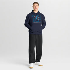 Tennessee Titans Busted Play Club Fleece Pullover Hoodie - Navy - Nike