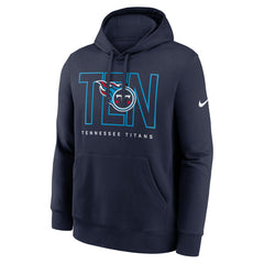 Tennessee Titans Busted Play Club Fleece Pullover Hoodie - Navy - Nike