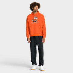Cleveland Browns Club Fleece Pullover Hoodie - Orange - Nike