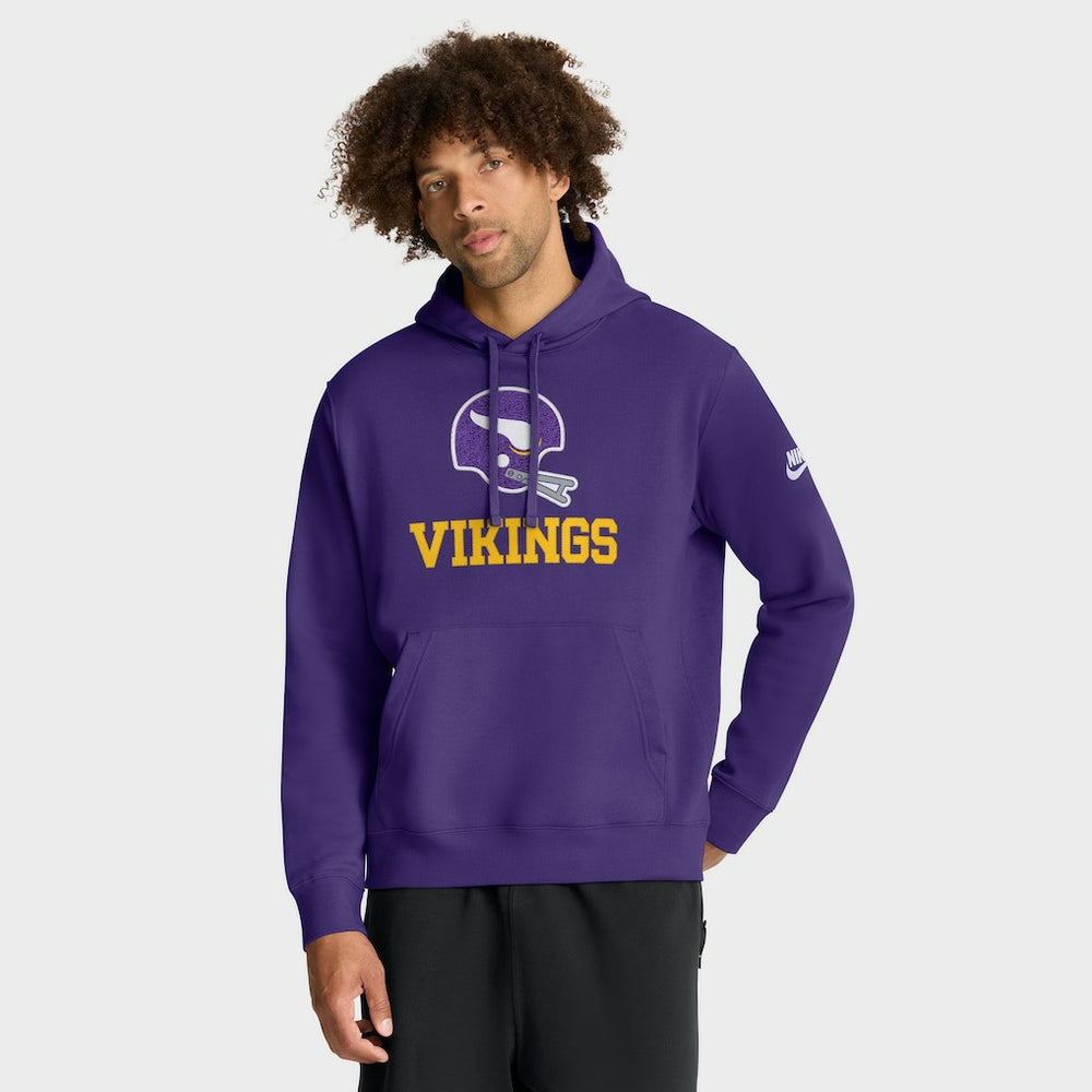 Minnesota Vikings Best Season Rewind Club Pullover Hoodie - Purple - Nike