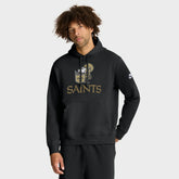 New Orleans Saints Best Season Rewind Club Pullover Hoodie - Black - Nike