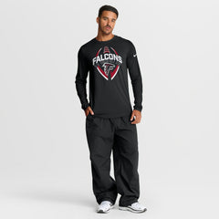 Atlanta Falcons Primetime Legend Icon Performance Long Sleeve T-Shirt - Black - Nike