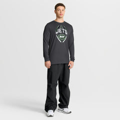 New York Jets Primetime Legend Icon Performance Long Sleeve T-Shirt - Anthracite - Nike