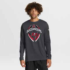 Tampa Bay Buccaneers Primetime Legend Icon Performance Long Sleeve T-Shirt - Anthracite - Nike