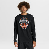 Cincinnati Bengals Primetime Legend Icon Performance Long Sleeve T-Shirt - Black - Nike