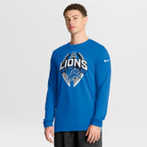 Detroit Lions Primetime Legend Icon Performance Long Sleeve T-Shirt - Blue - Nike