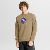Minnesota Vikings Swing Pass Rewind Club Pullover Sweatshirt - Tan - Nike
