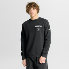 Las Vegas Raiders Primetime Club Fleece Pullover Sweatshirt - Black - Nike