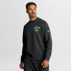 New York Jets Primetime Club Fleece Pullover Sweatshirt - Black - Nike