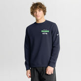 Seattle Seahawks Primetime Club Fleece Pullover Sweatshirt - College Navy - Nike