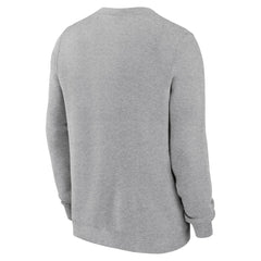 Tampa Bay Buccaneers Primetime Club Fleece Pullover Sweatshirt - Heather Gray - Nike