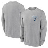 Indianapolis Colts Primetime Club Fleece Pullover Sweatshirt - Heather Gray - Nike