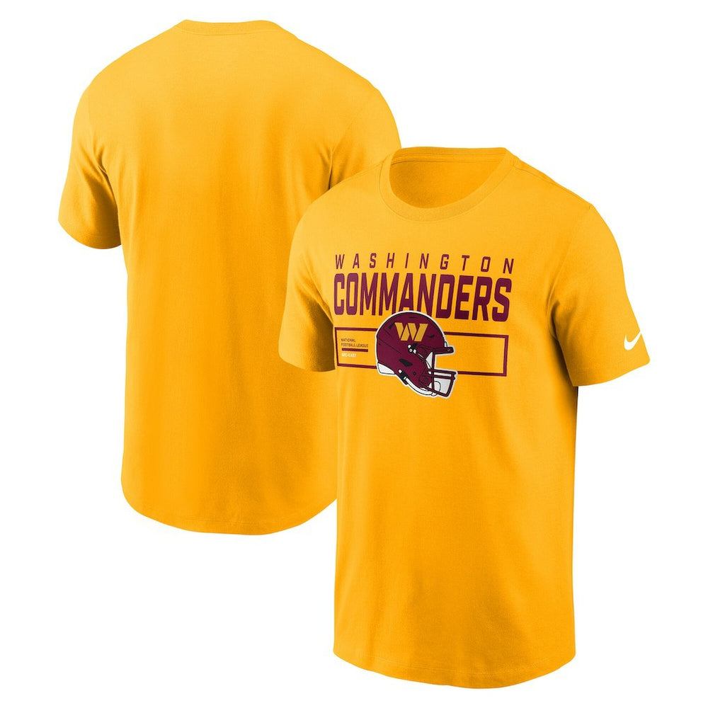 Washington Commanders Primetime Helmet Essential T-Shirt - Gold - Nike