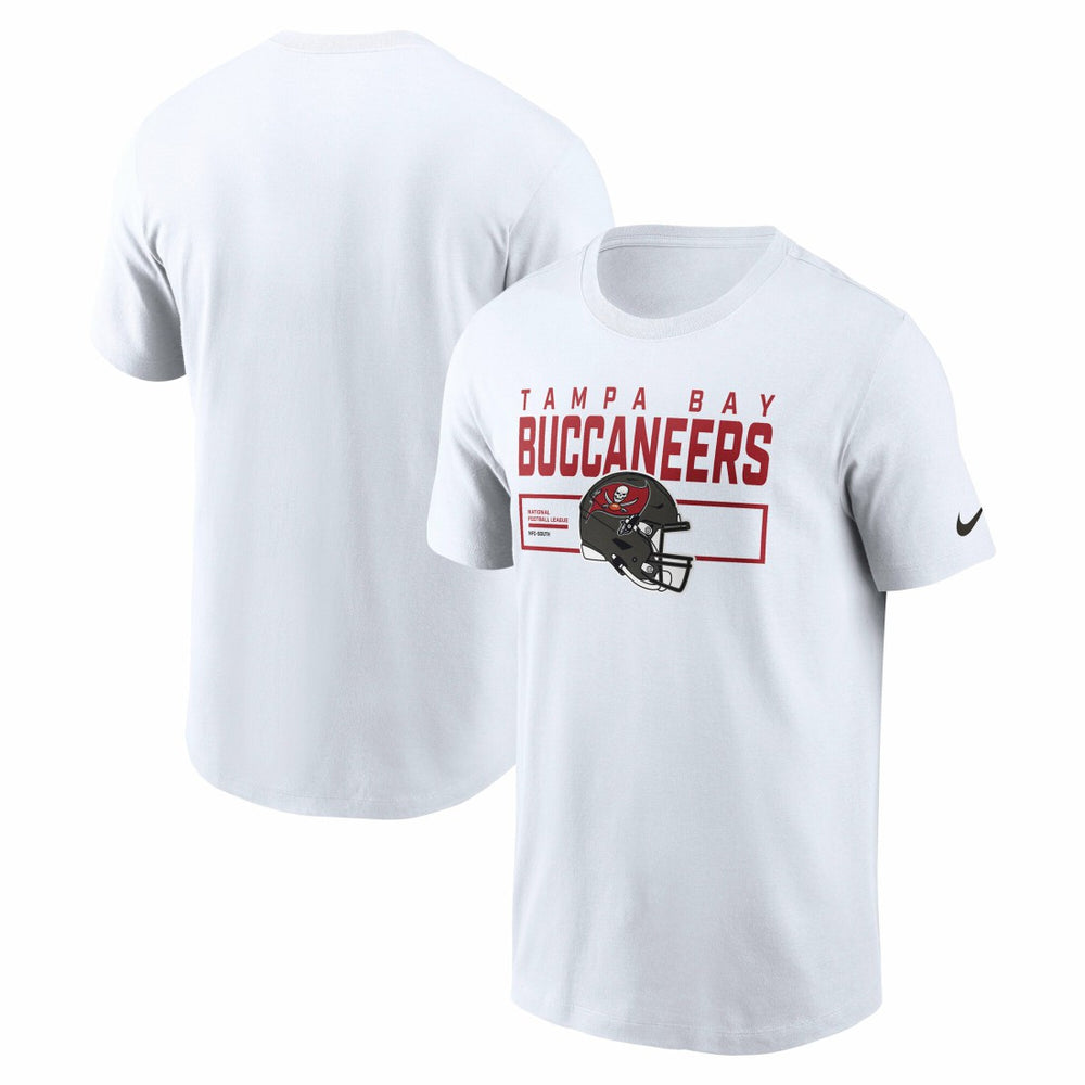 Tampa Bay Buccaneers Primetime Helmet Essential T-Shirt - White - Nike