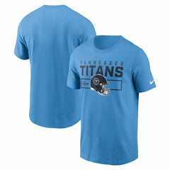 Tennessee Titans Primetime Helmet Essential T-Shirt - Light Blue - Nike