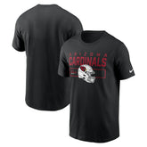 Arizona Cardinals Primetime Helmet Essential T-Shirt - Black - Nike