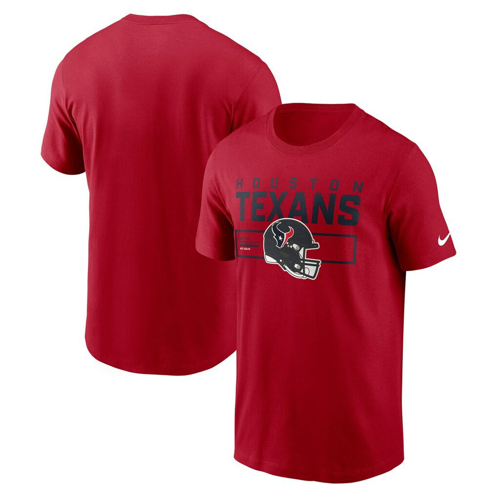 Houston Texans Primetime Helmet Essential T-Shirt - Red - Nike