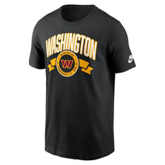 Washington Commanders Rewind Front and Back Hit Essential T-Shirt - Black - Nike
