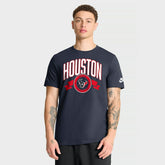 Houston Texans Rewind Front and Back Hit Essential T-Shirt - Navy - Nike