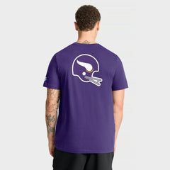 Minnesota Vikings Rewind Front and Back Hit Essential T-Shirt - Purple - Nike