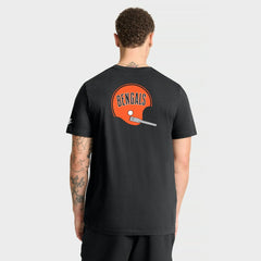Cincinnati Bengals Rewind Front and Back Hit Essential T-Shirt - Black - Nike