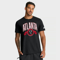 Atlanta Falcons Rewind Front and Back Hit Essential T-Shirt - Black - Nike