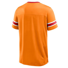 Tampa Bay Buccaneers Hometown Premium Hashmark V-Neck T-Shirt - Orange - Fanatics