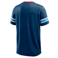 Houston Texans Redzone Hashmark V-Neck T-Shirt - Navy - Fanatics