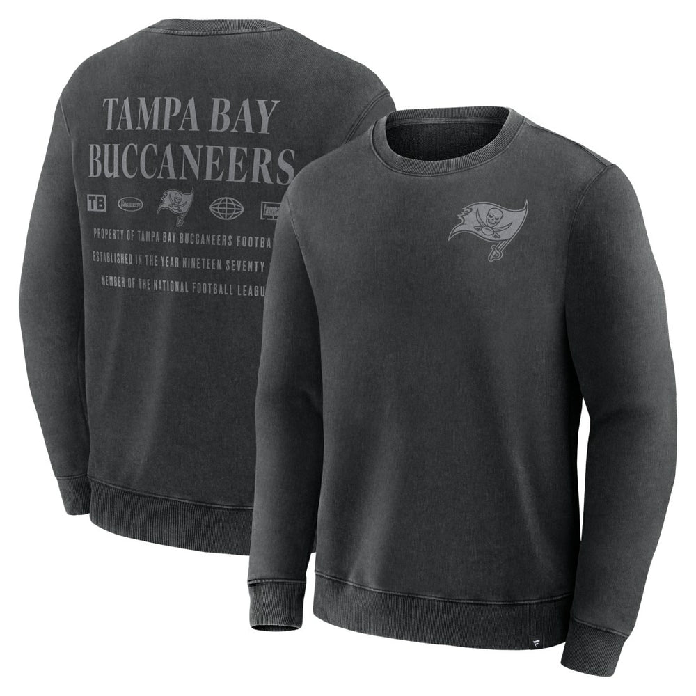 Tampa Bay Buccaneers Deep Route Pullover Sweatshirt - Black - Fanatics