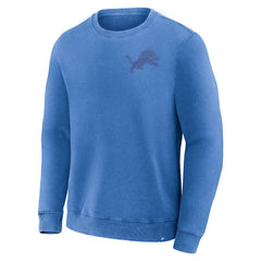 Detroit Lions Deep Route Pullover Sweatshirt - Blue - Fanatics