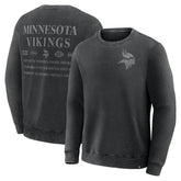 Minnesota Vikings Deep Route Pullover Sweatshirt - Black - Fanatics
