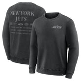 New York Jets Deep Route Pullover Sweatshirt - Black - Fanatics