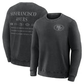 San Francisco 49ers Deep Route Pullover Sweatshirt - Black - Fanatics