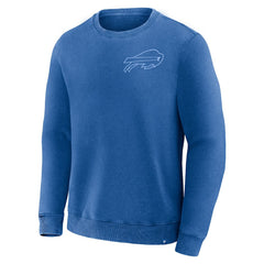 Buffalo Bills Deep Route Pullover Sweatshirt - Royal - Fanatics