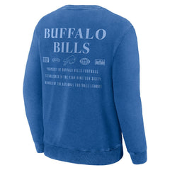 Buffalo Bills Deep Route Pullover Sweatshirt - Royal - Fanatics