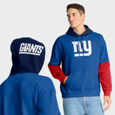 New York Giants Helmet Retro Pullover Hoodie - Royal - Fanatics