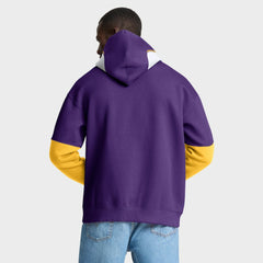 Minnesota Vikings Helmet Retro Pullover Hoodie - Purple - Fanatics