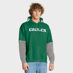 Philadelphia Eagles Helmet Retro Pullover Hoodie - Kelly Green - Fanatics