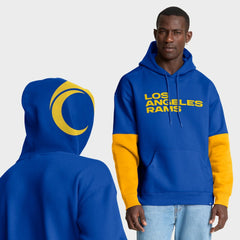 Los Angeles Rams Helmet Pullover Hoodie - Royal - Fanatics