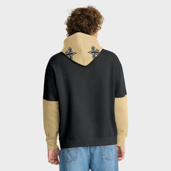 New Orleans Saints Helmet Pullover Hoodie - Black - Fanatics