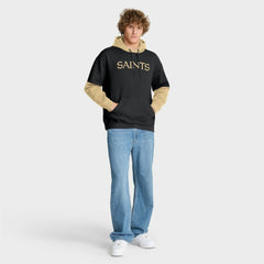 New Orleans Saints Helmet Pullover Hoodie - Black - Fanatics
