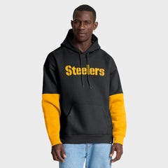 Pittsburgh Steelers Helmet Pullover Hoodie - Black - Fanatics